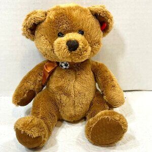 Ty Fuddle the Bear w/Soccer Tag Plush Stuffed Animal Toy 2007 7"